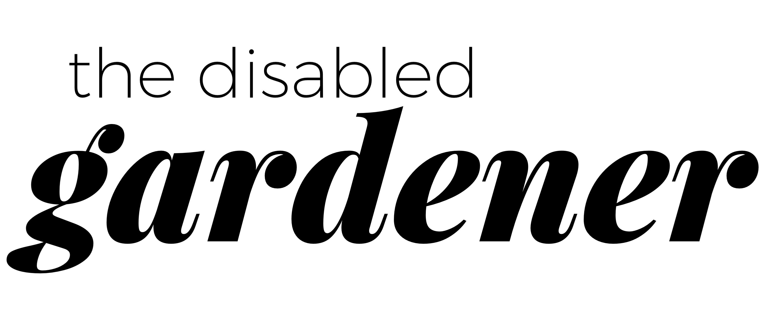 Disabled Gardener
